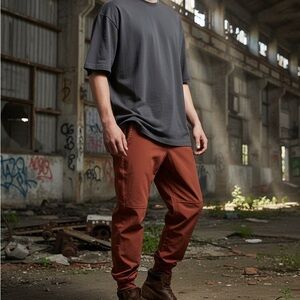 BYLT Men's Rust Active Jogger